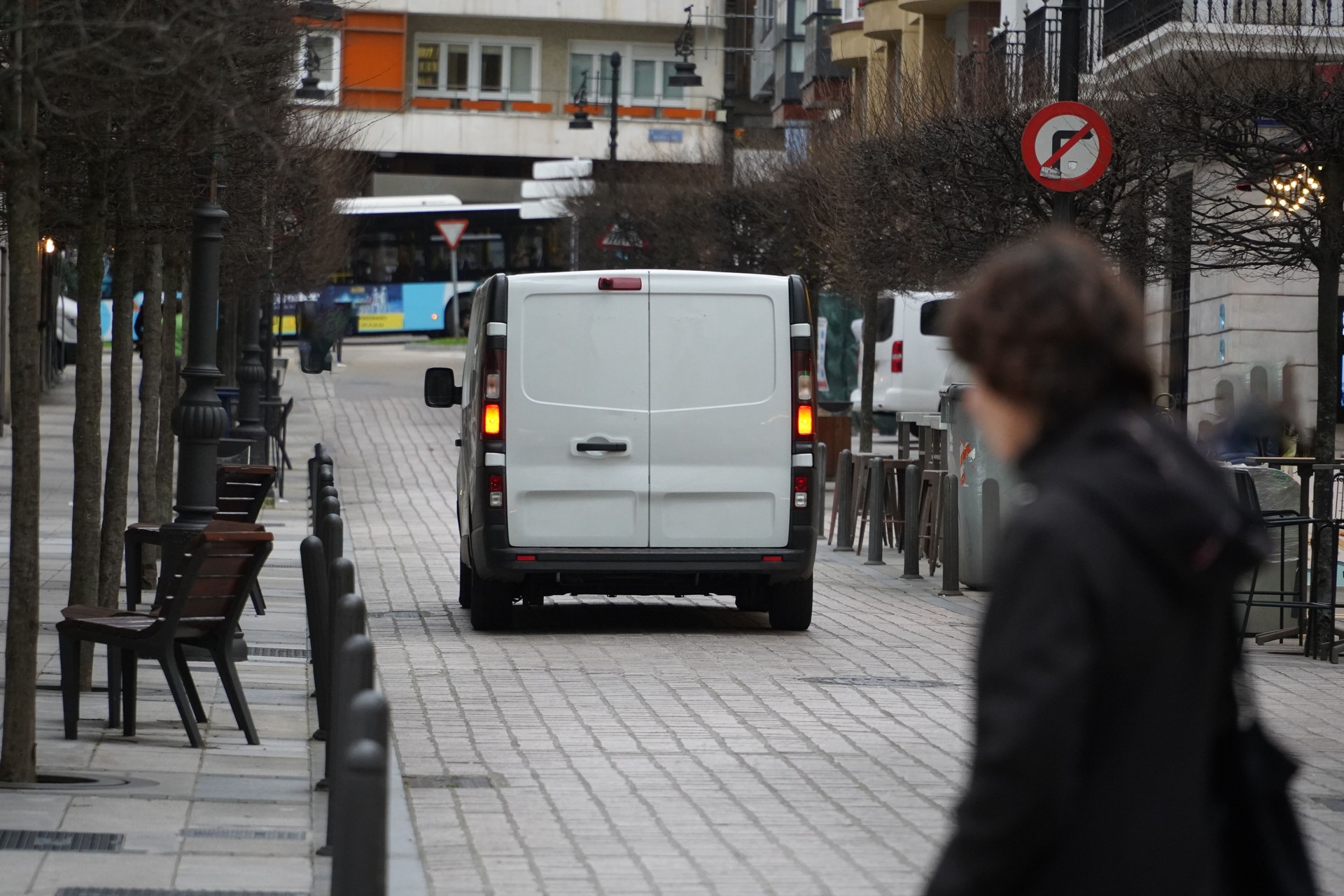 Delivery van